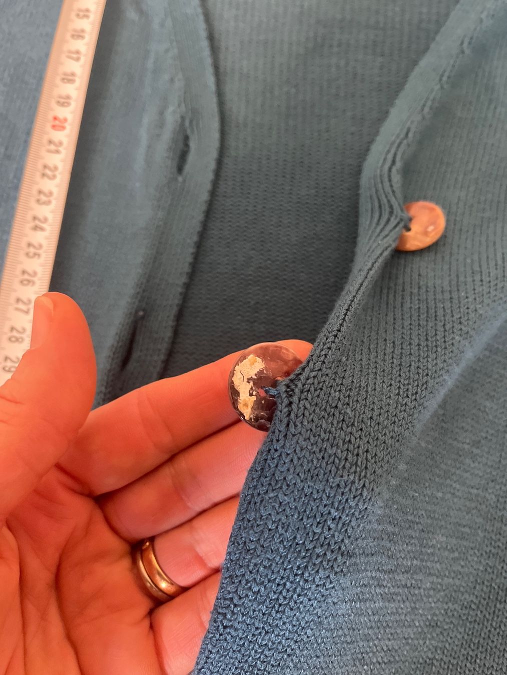 Giacche: Strickjacke Petrol, 42 – Usato da Solothurn venduto da Bobesch08 8