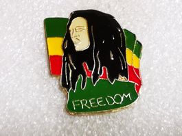 Ansteckpin 91: Bob Marley Freedom