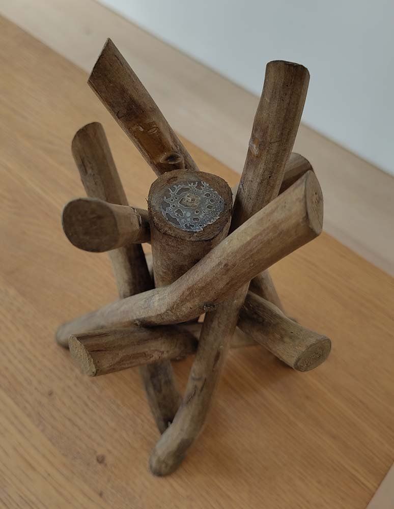 Kerzenständer: Kerzenständer Holzgerüst – Gebraucht aus Steinmaur von Swave 1