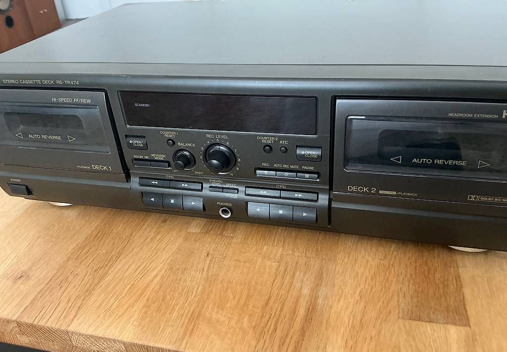 Technics Aufnahmegeräte: Technics RS-TR474 Doppel Kassettendeck – Gebraucht aus Wil SG von Saintch