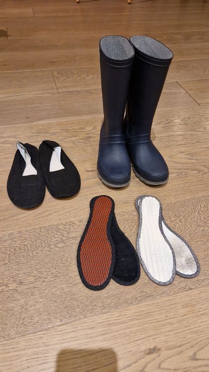 ENEN Gummistiefel Kinder Gr. 27-32 - Wasserdichte Regenschuhe Für Kindergarten