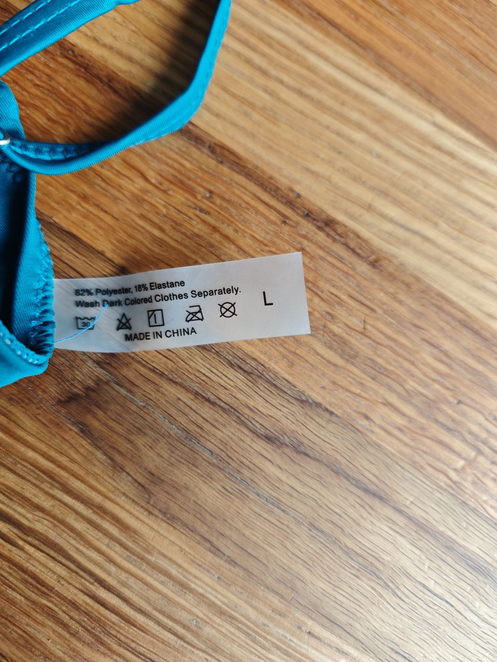 Costumi da bagno & Bikini: Bikini Grösse L mit Palmenmuster, Sommer – Usato da Gunzgen venduto da 0Aurin0 1