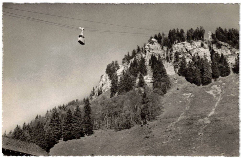 Cartoline postali: Rickenbach - Luftseilbahn Rickenbach--Rotenfluh – Usato da Binningen venduto da Mountainrider