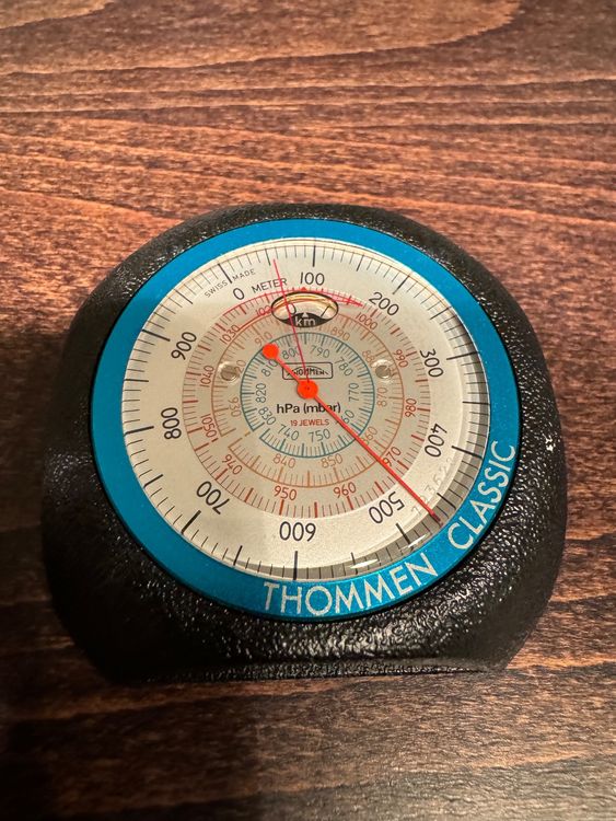 Thommen Classic Höhenmesser Altimeter Barometer 6000m Kaufen auf Ricardo