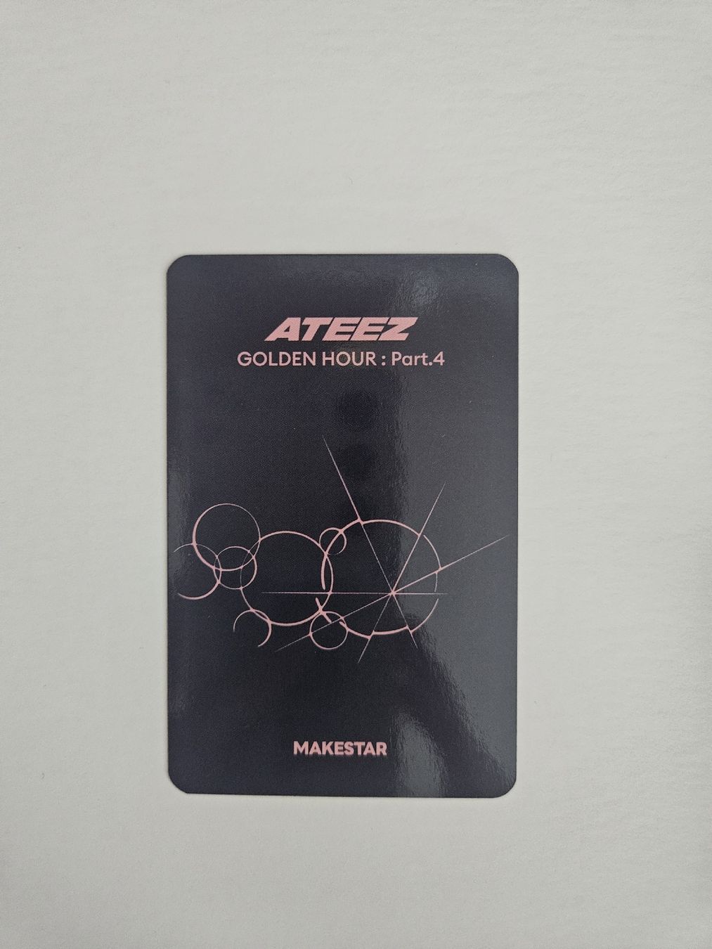 Carte collezionabili: Ateez GH4 Makestar LD Yeosang – Usato da Au ZH venduto da Lattee01 1