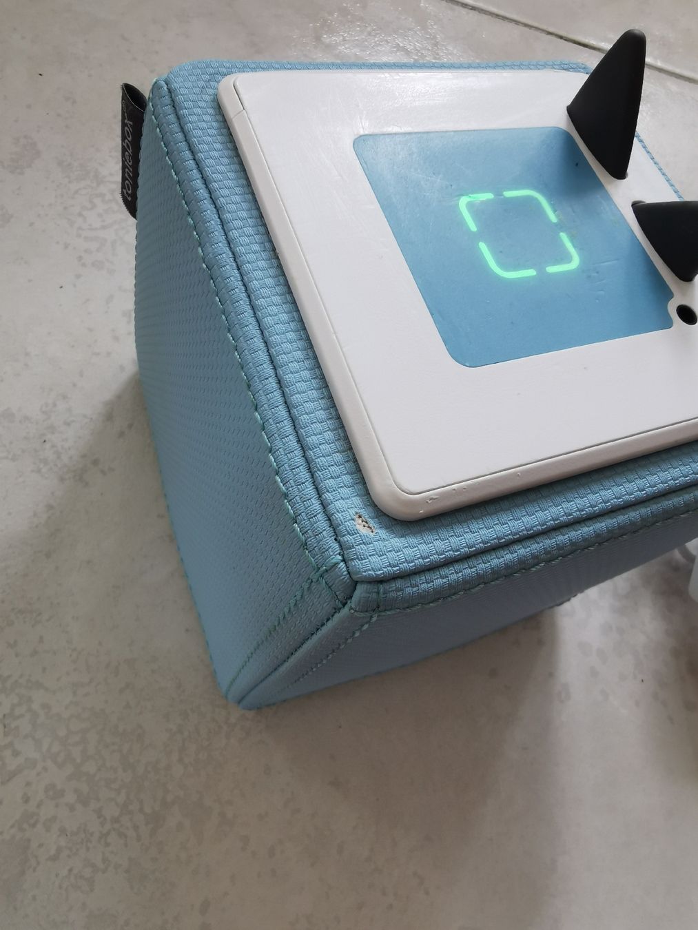 Tonies Giocattoli: Hellblaue Toniebox mit neuem Akku – Usato da Brunnen venduto da JJaime 2