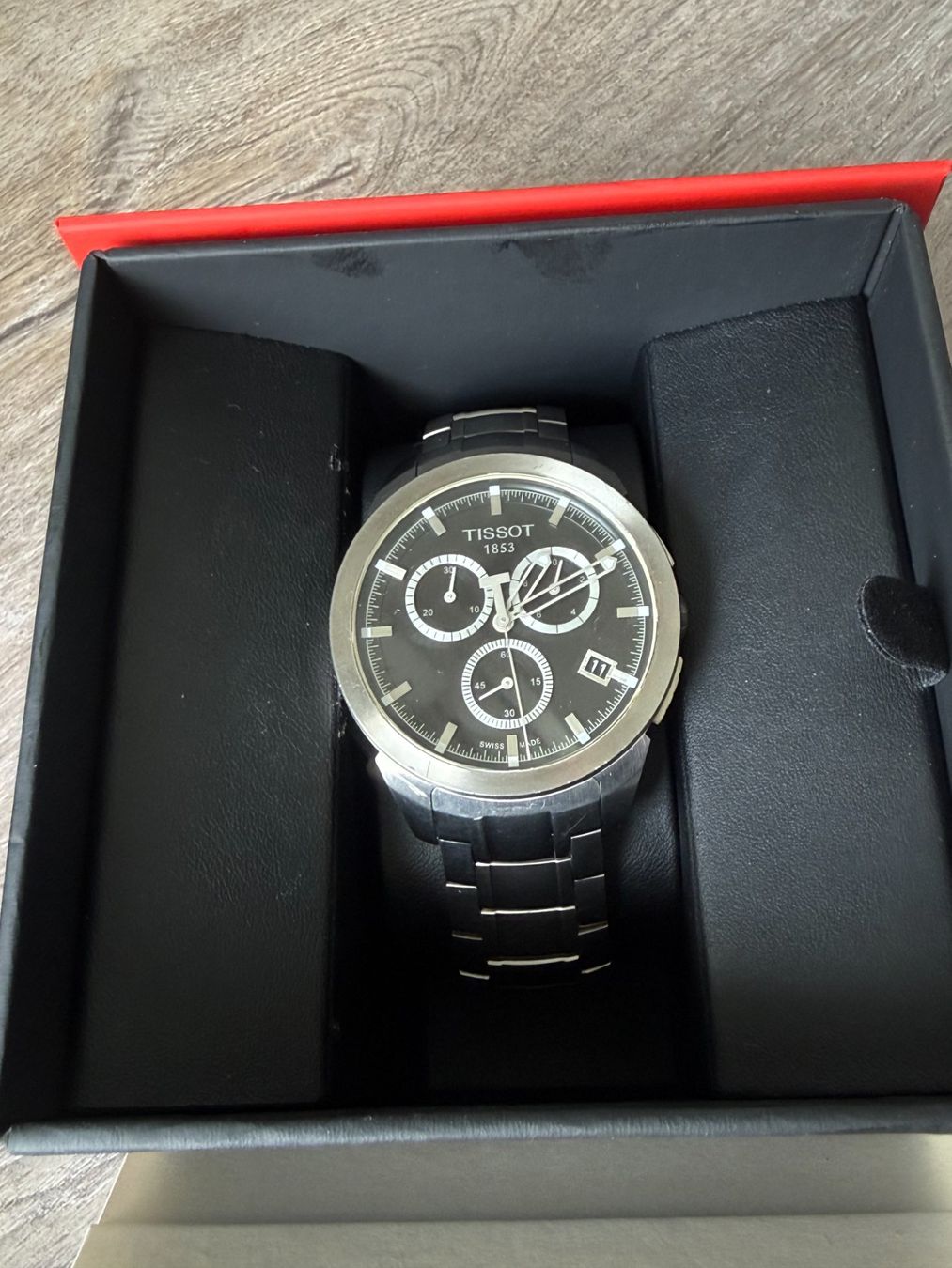 Tissot Orologi: Tissot Titanium Chronograph / Quartz / Saphirglas – Usato da Wangen b. Olten venduto da Chess78 1