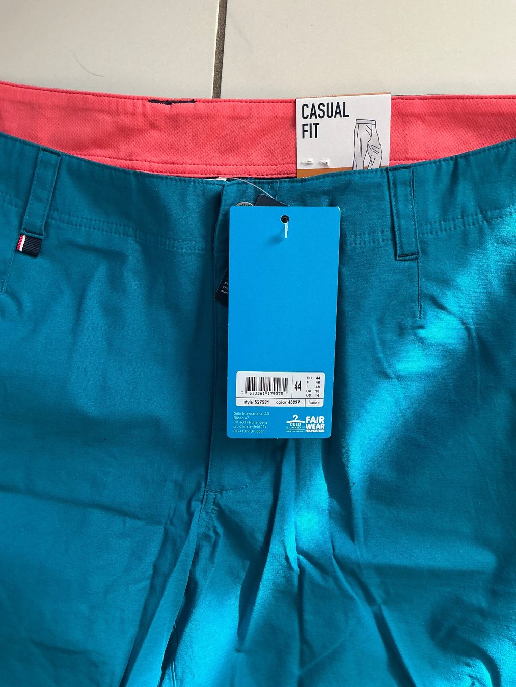 Odlo Pantaloni: Neue Odlo Shorts Gr.44 – Nuovo e nell'imballaggio originale da Biel-Benken BL venduto da Sahra1 6