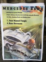 rennsportplakat mercedes Oldtimer