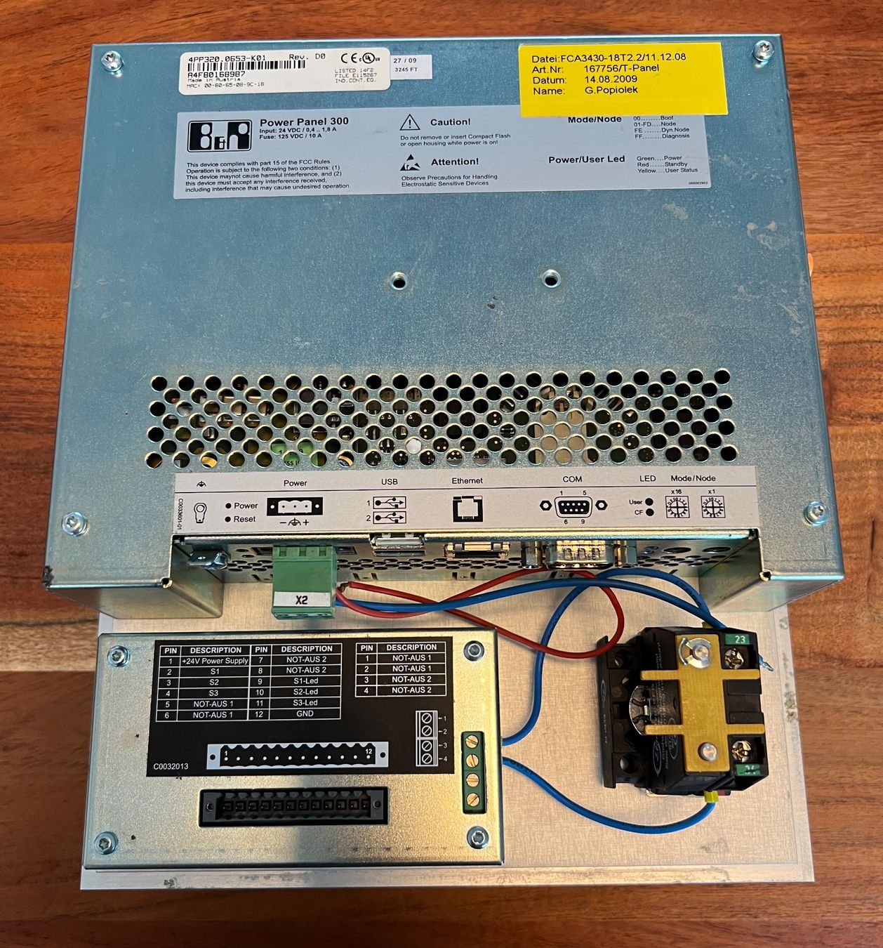 Sistema di controllo: B&R Powerpanel 300 – Usato da Romanshorn venduto da DonRicardoo 1