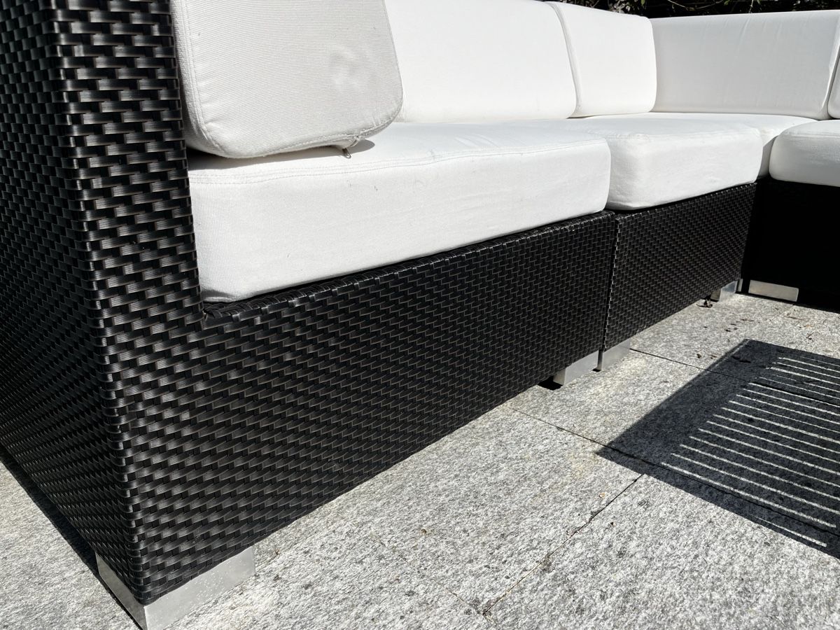 Divani: Gartenlounge Rattan  250x250cm – Usato da Hinteregg venduto da Ampfani 3