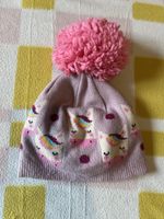 Unicorn cosy, warm bobble hat age 5-6