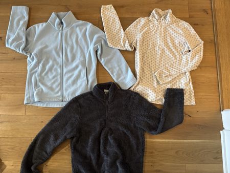 3 Damen Fleecejacken S/M