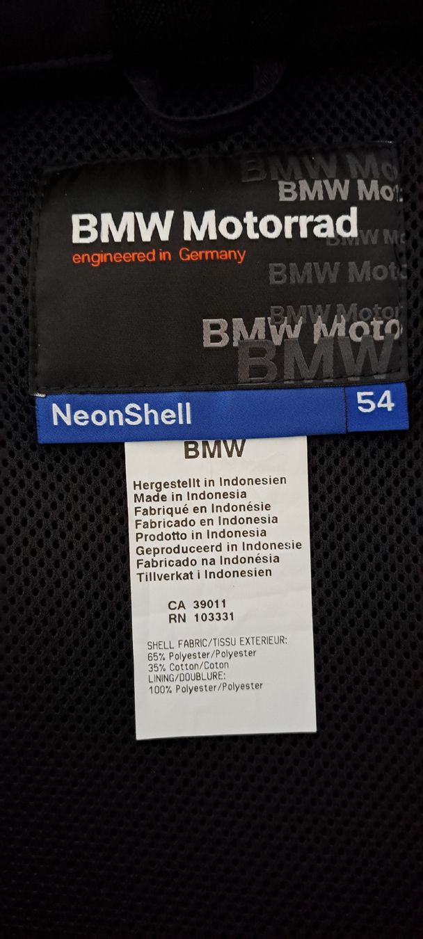 BMW Giacche: BMW Motorradjacke NeonShell Gr. 54 – Nuovo (secondo la descrizione) da Bottmingen venduto da Globi66 3