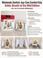 Nintendo Switch Joy-Con Comfort Grip Zelda guter Zustand