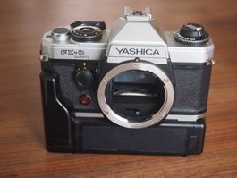 80s Klassiker Yashica FX-D Quartz m Winder FX f Contax/Zeiss