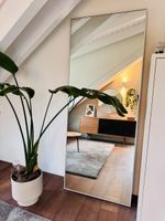 IKEA HOVET Spiegel 78 x196 cm Aluminium Ganzkörperspiegel