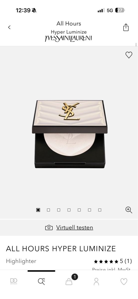 Make-up: Yves saint laurent Highlight pudert – Neu und originalverpackt aus Bülach von asy_v9jt
