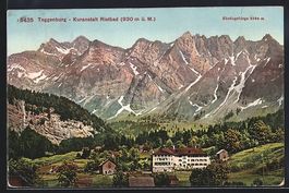 Toggenburg, Kuranstalt Rietbad mit Sänt