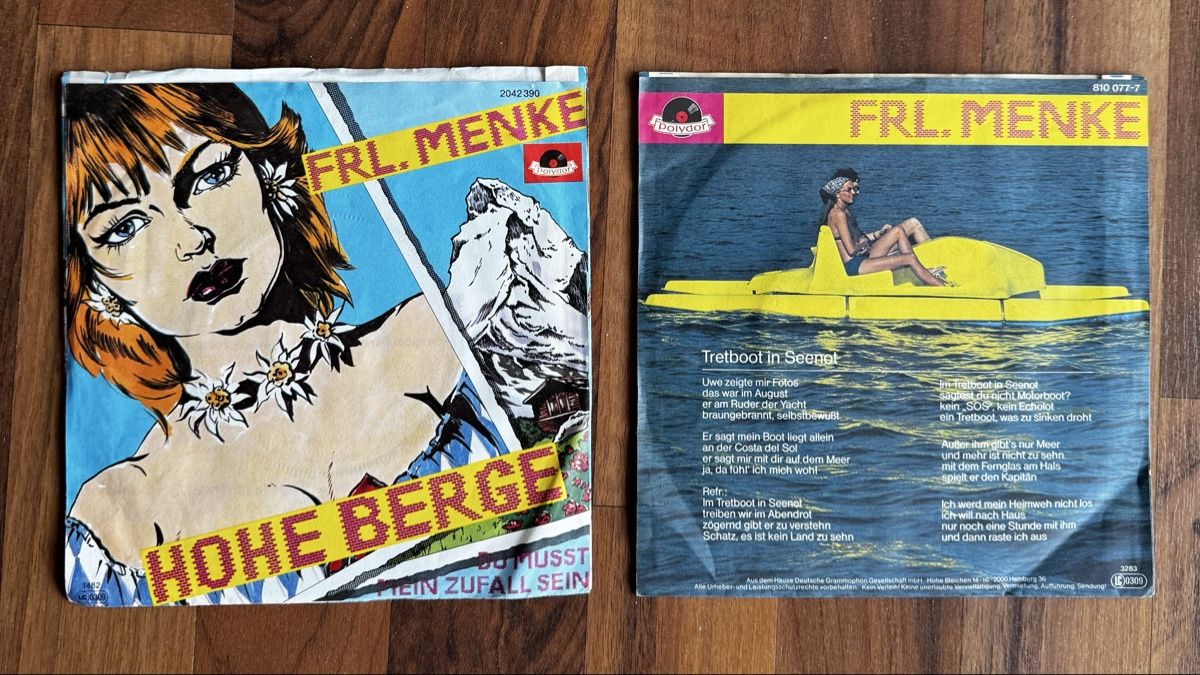 Dischi in vinile: 2x 7" Single von Frl. Menke - 80s – Usato da Rorbas venduto da BlackstarRecords 1