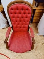 Roter Polstersessel/Ohrensessel im Vintage Stil! Sehr bequem