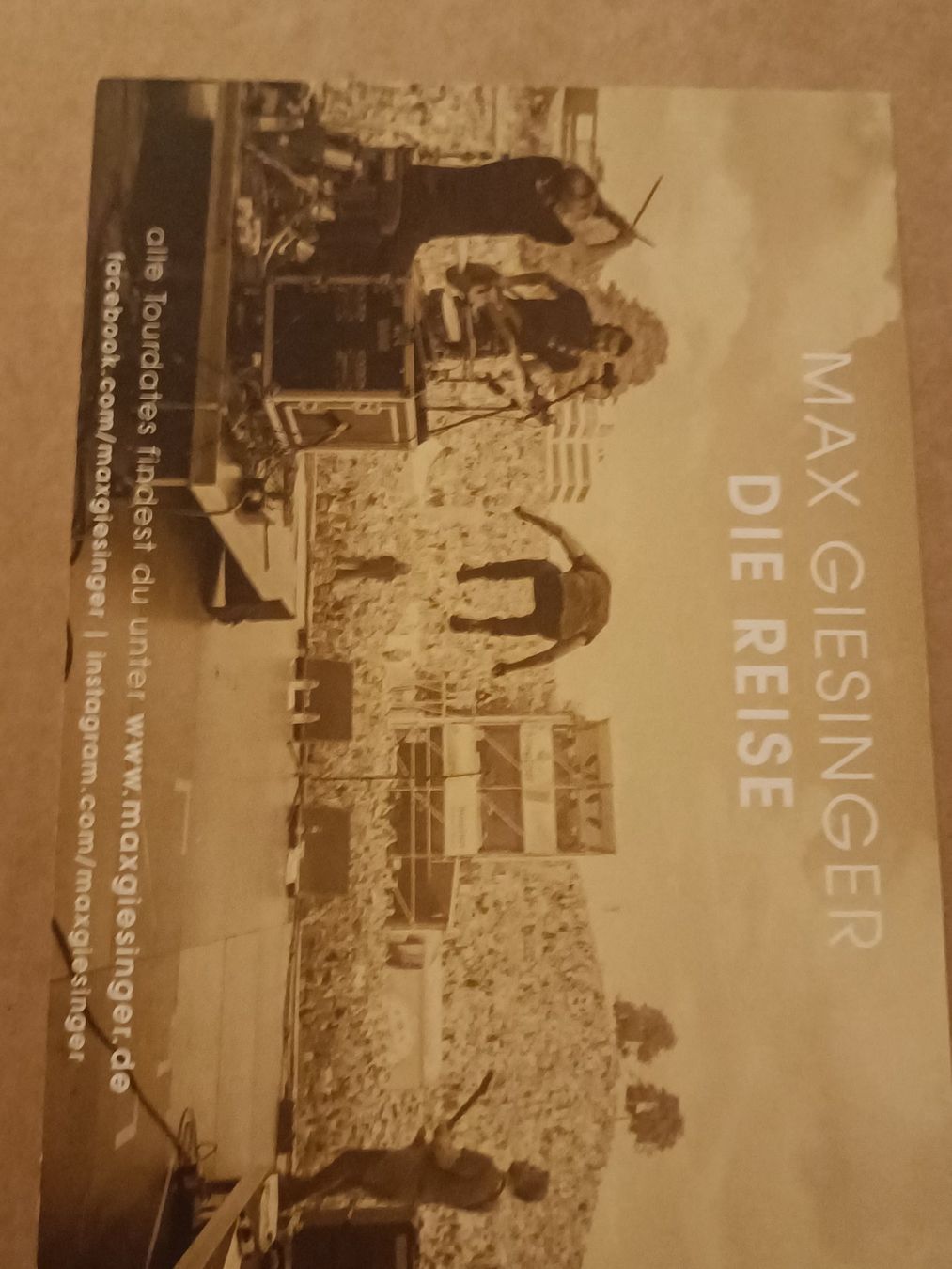 Autographes: Max Giesinger -  handsigniert – D'occasion à Menziken par Artographs 1