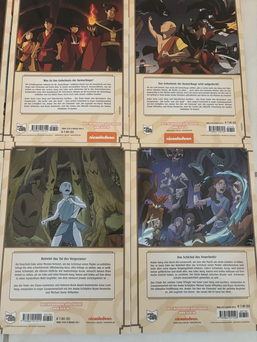 BD: Comics Avatar Der Herr der Elemente – D'occasion à Uetikon am See par Winnieclaudia 4