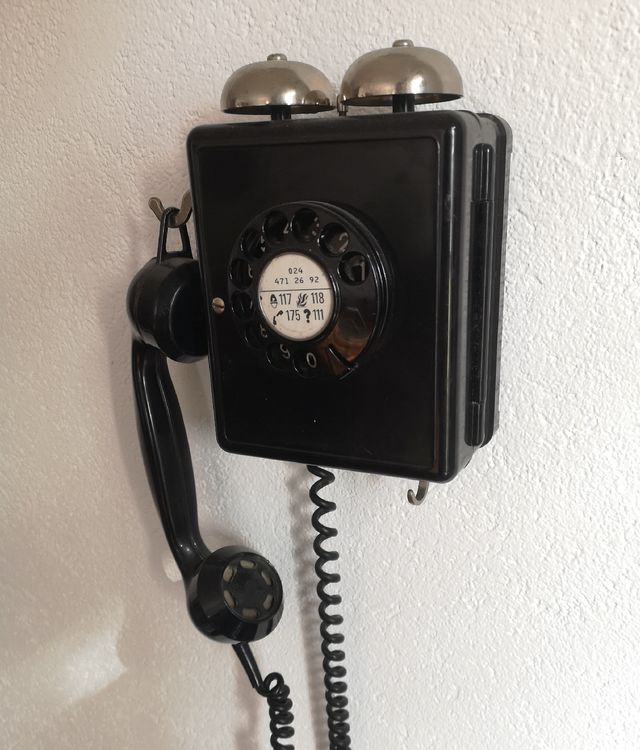 Téléphone vintage Telic SSA - Années 70 - Collection