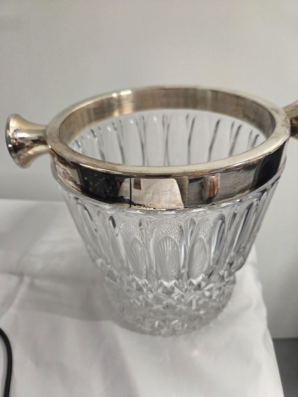 Sonstiges: Kristall Eisbucket Silberrand  – Gebraucht aus Dietikon von Allegra34 6