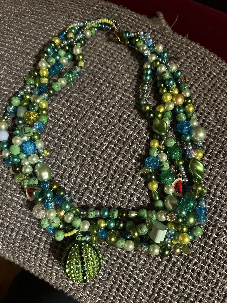 Catenine: Collier Pasteque la Comtesse des Fées – Nuovo (secondo la descrizione) da Donat venduto da troja007