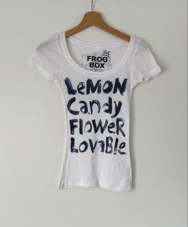 Frog Box Princess T-Shirt Gr. 34 / XS weiss -
