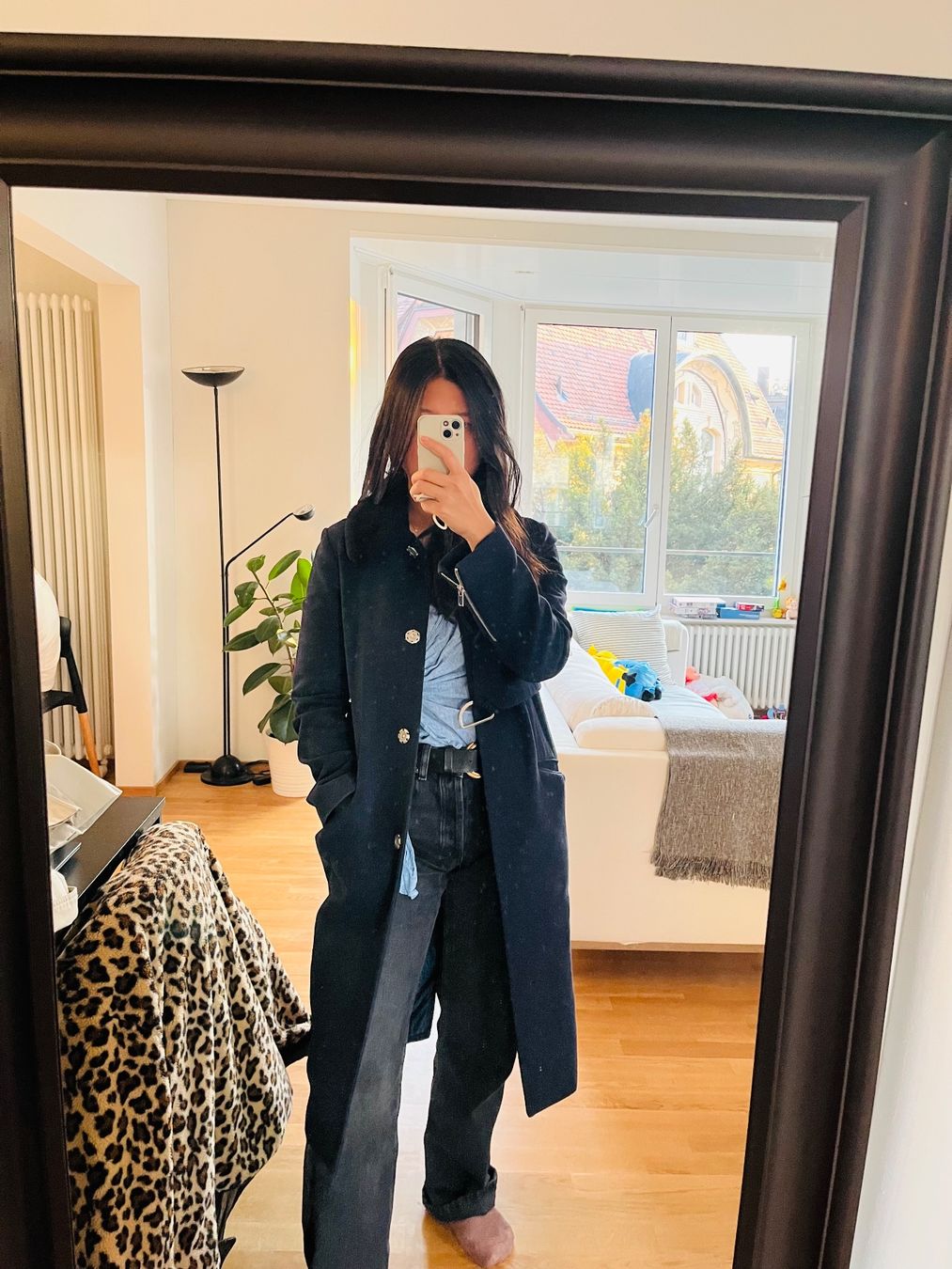 Asos Mäntel: Asos wool jacket navy size S – Gebraucht aus Zürich von mai_bwh6