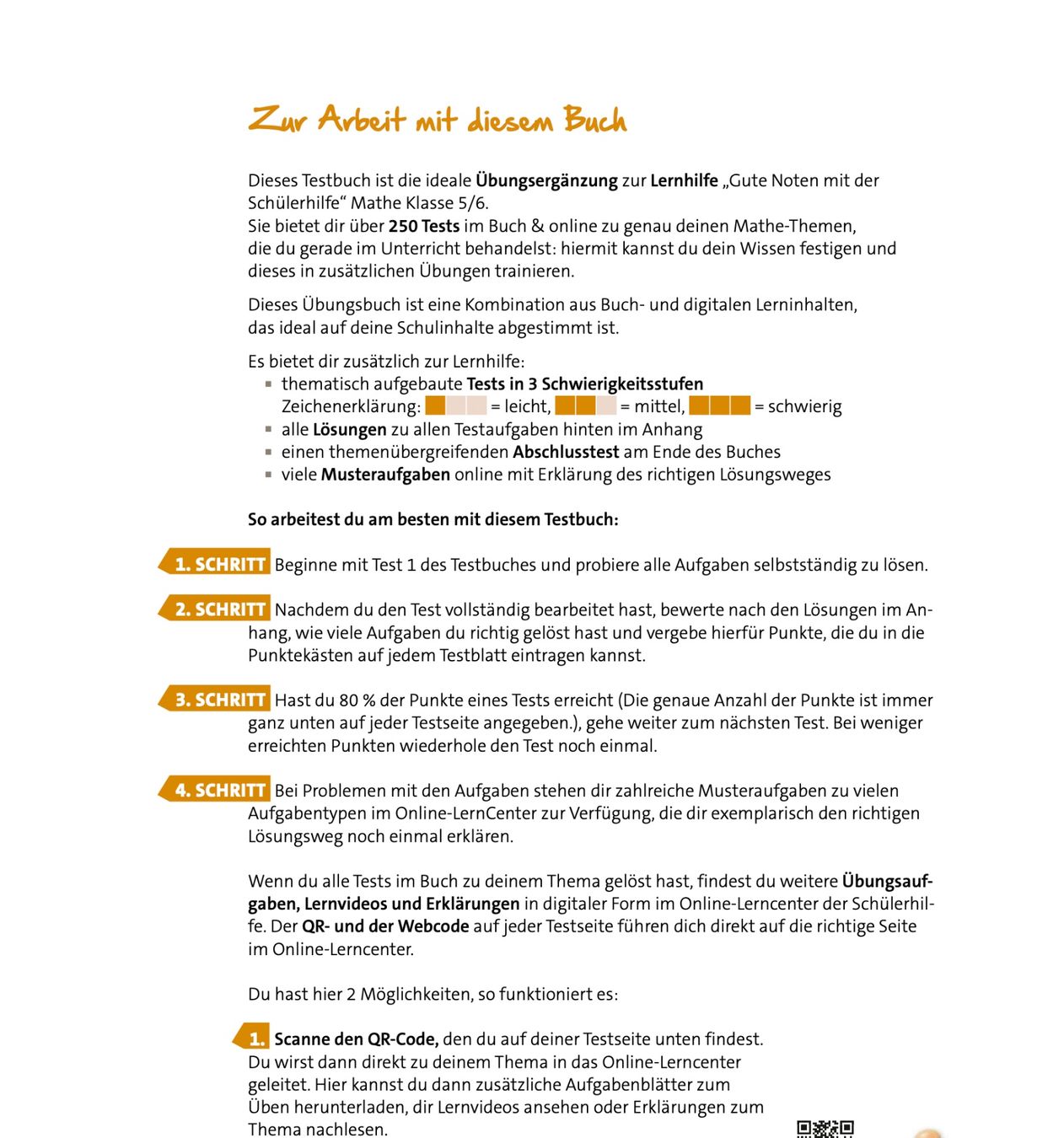 Libri: Schülerhilfe Testbuch MATHEMATIK 5.- 6. Klasse – Nuovo e nell'imballaggio originale da Wagenhausen venduto da Svema 1