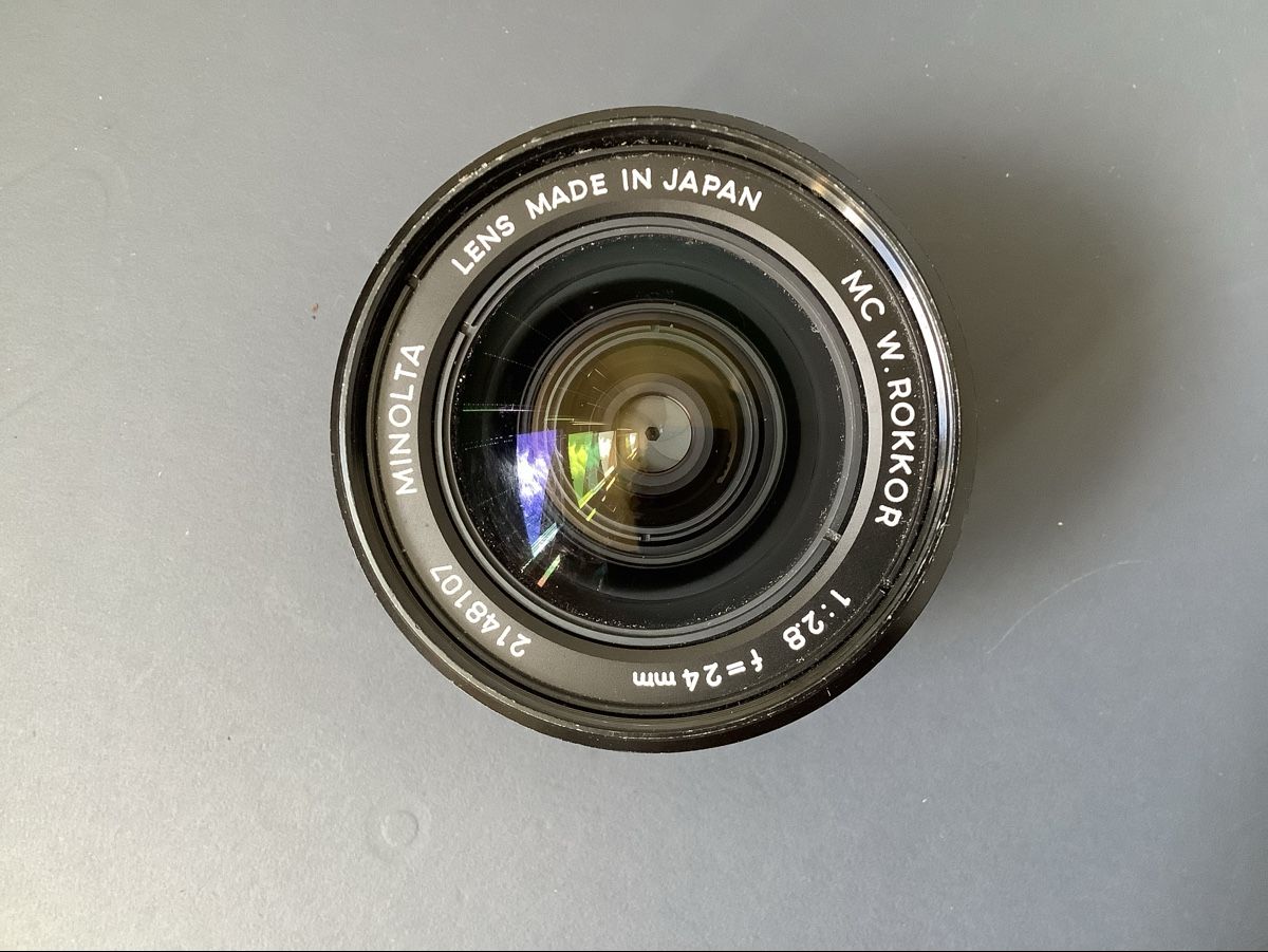 Minolta Obiettivi: Minolta Rokkor Objektiv 24 mm 1:2.8 – Usato da Schwarzenberg LU venduto da lealea123