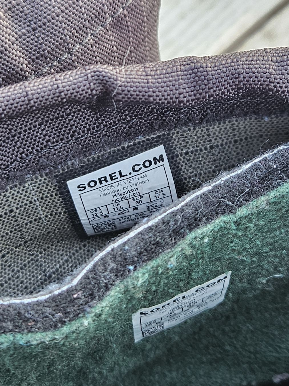 Sorel Herrenschuhe: Winterstiefel Sorel Grösse 30 – Gebraucht aus Thal von Herbue82 5