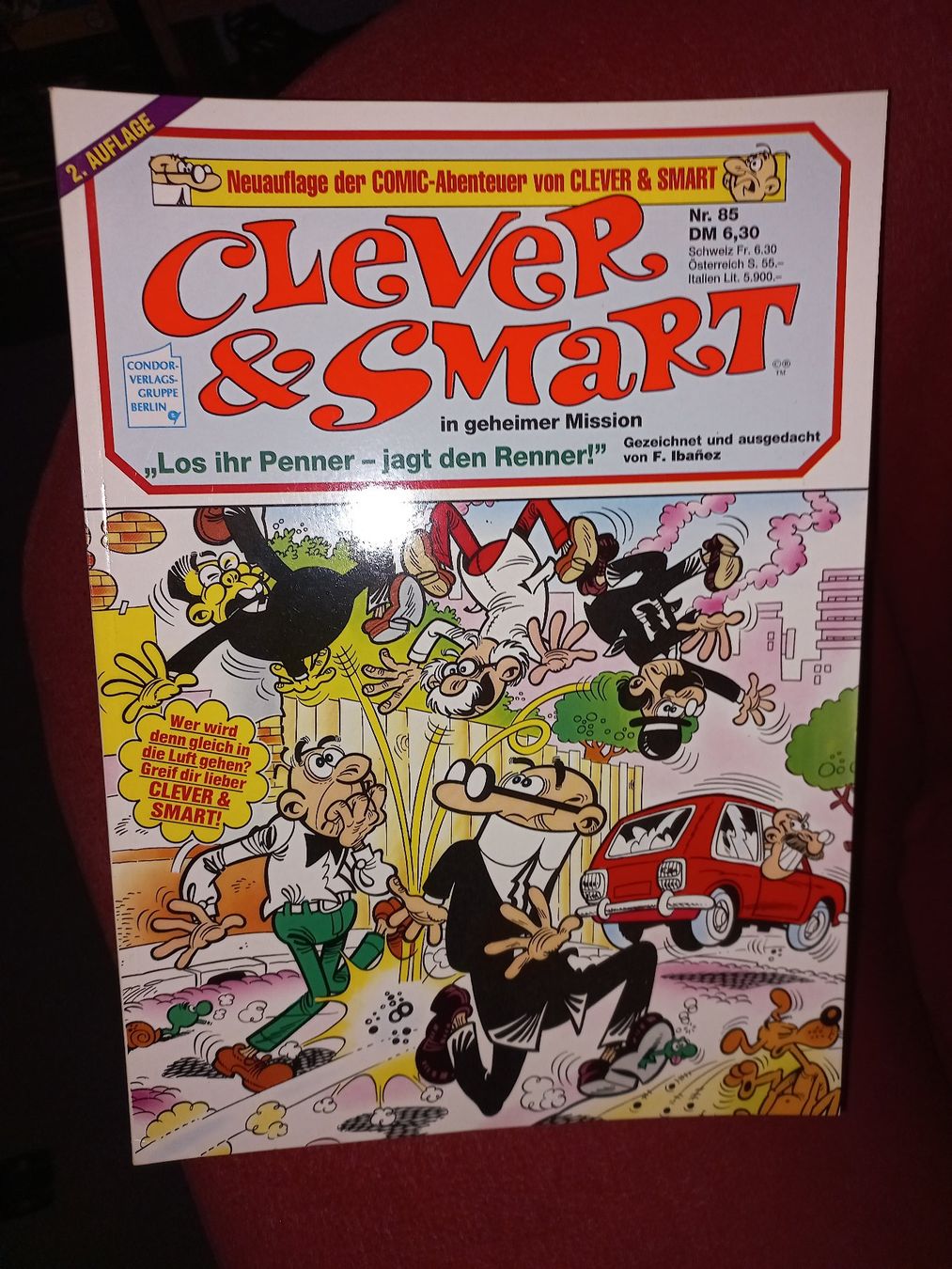 Fumetti: Clever & Smart, Nr. 85, 2. Auflage – Usato da Kriens venduto da adr_f6fh