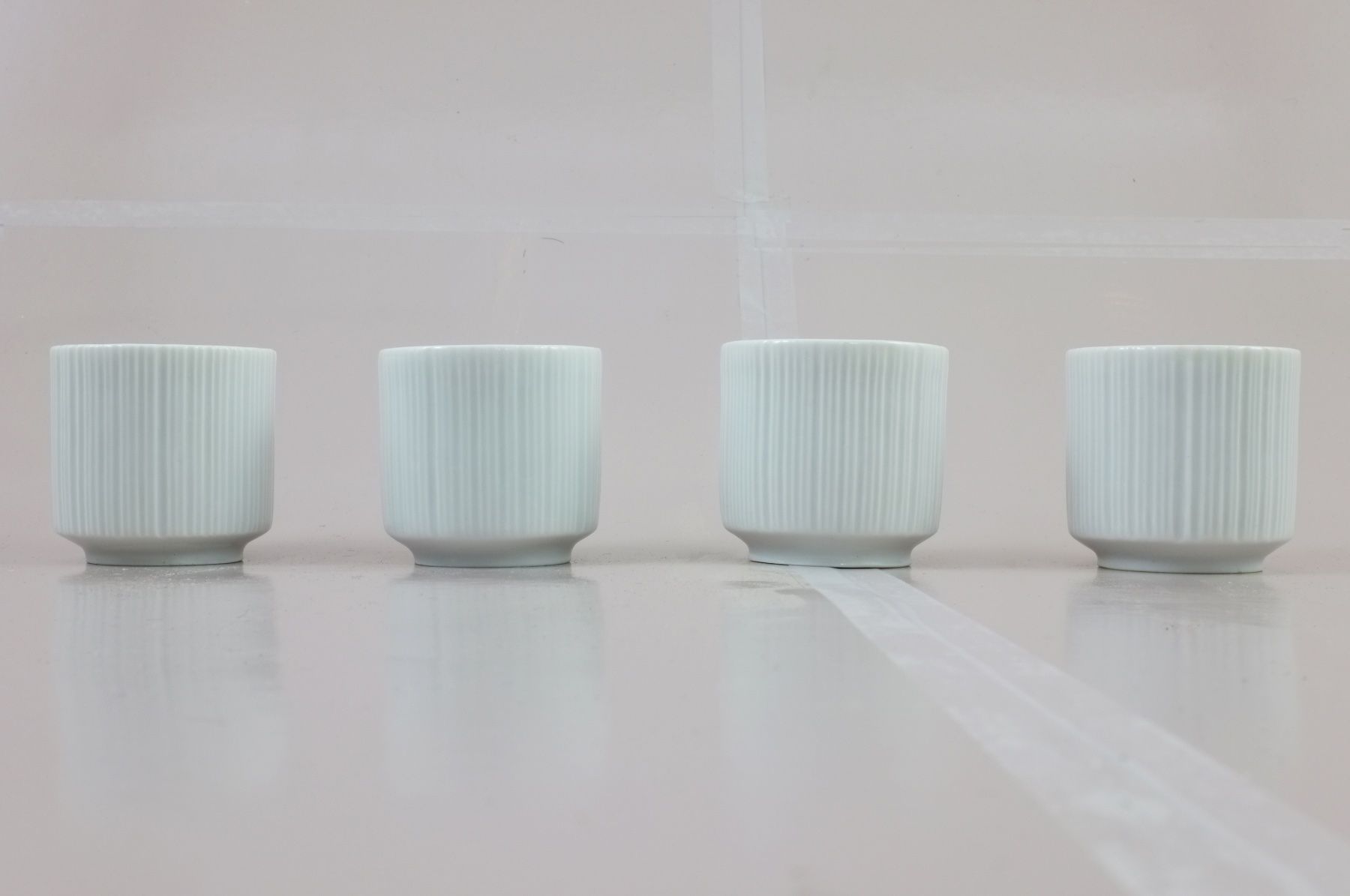 Rosenthal Altre Stoviglie: 4 Eierbecher Rosenthal, Variation, Tapio Wirkkala, 60er – Usato da Basel venduto da si-belle 1