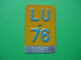 Mofa - Nummer LU 76