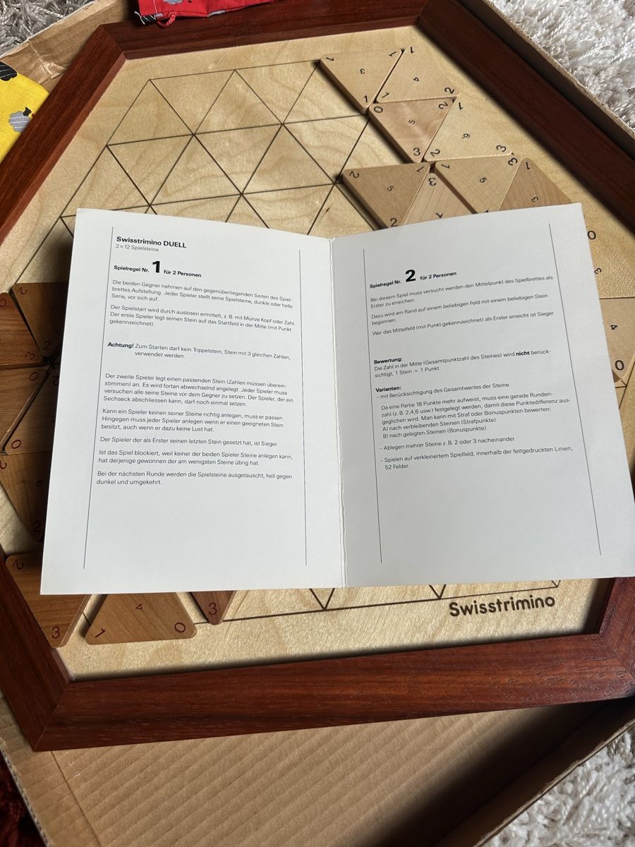 Jeux: Swisstrimino Brettspiel Holz – Neuf avec emballage d'origine à Lichtensteig par tar_rg8w 2