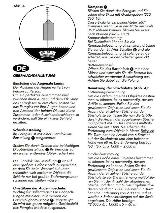 Binocoli: Fernglas Binocom Compass 7x50 von Bresser – Usato da Brügg BE venduto da POU-BELLE 8