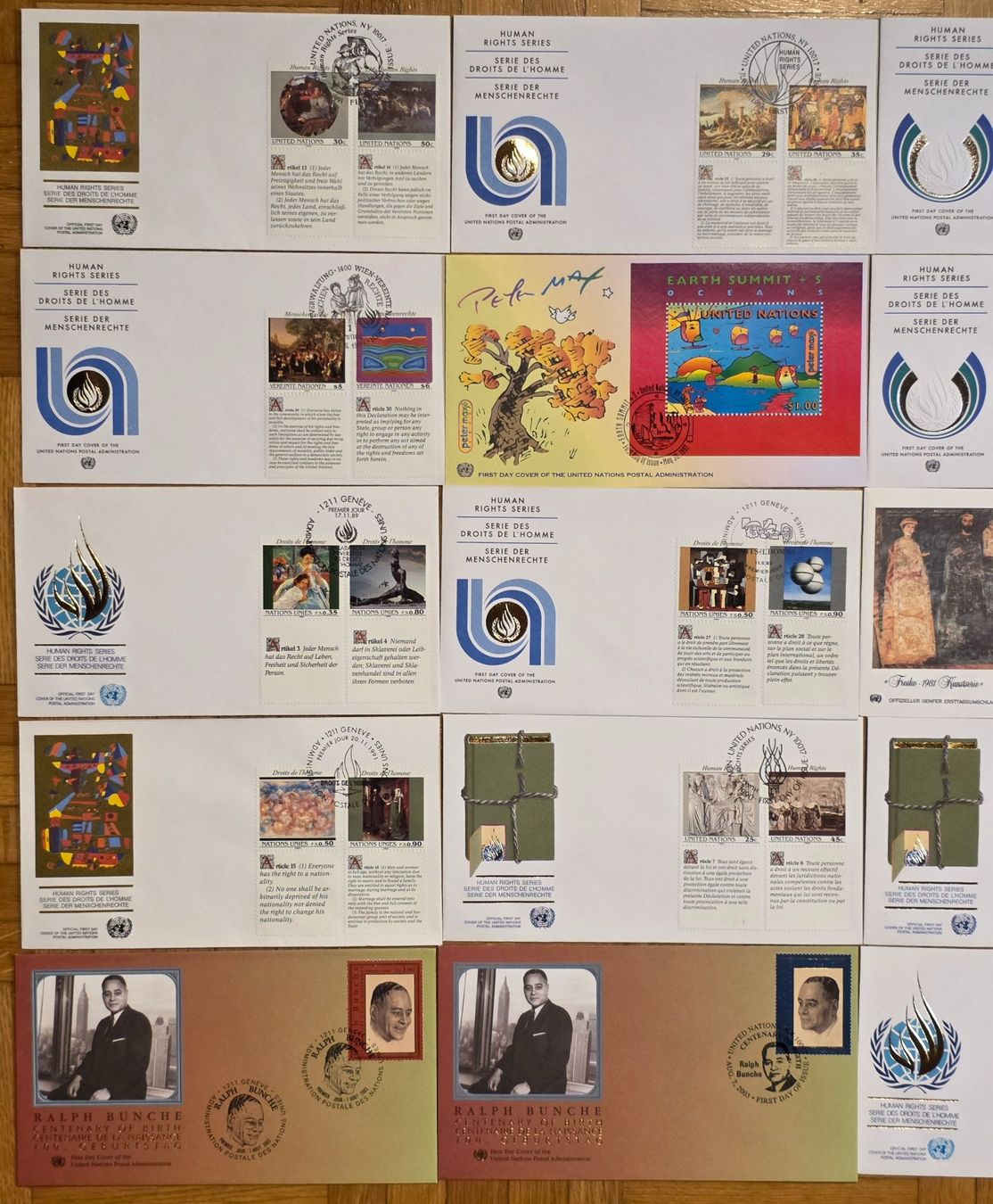 Cartoline postali: Ansichtskarten / Ersttag Sammlung Vereinte Nationen – Nuovo (secondo la descrizione) da Rohrbach venduto da lod_m58r 1