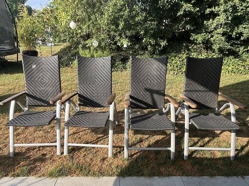 Sedie: 4 Gartenstühle – Usato da Oberkirch LU venduto da ocki