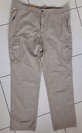 Neu Globetrotter Herren Cargohose Gr. 60 beige