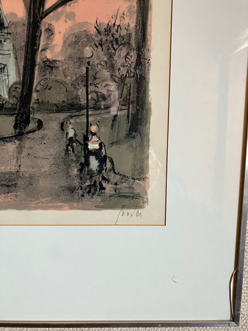Grafica & Litografie: Abendstimmung, Rudolf Zender – Usato da Männedorf venduto da Amleto3 5