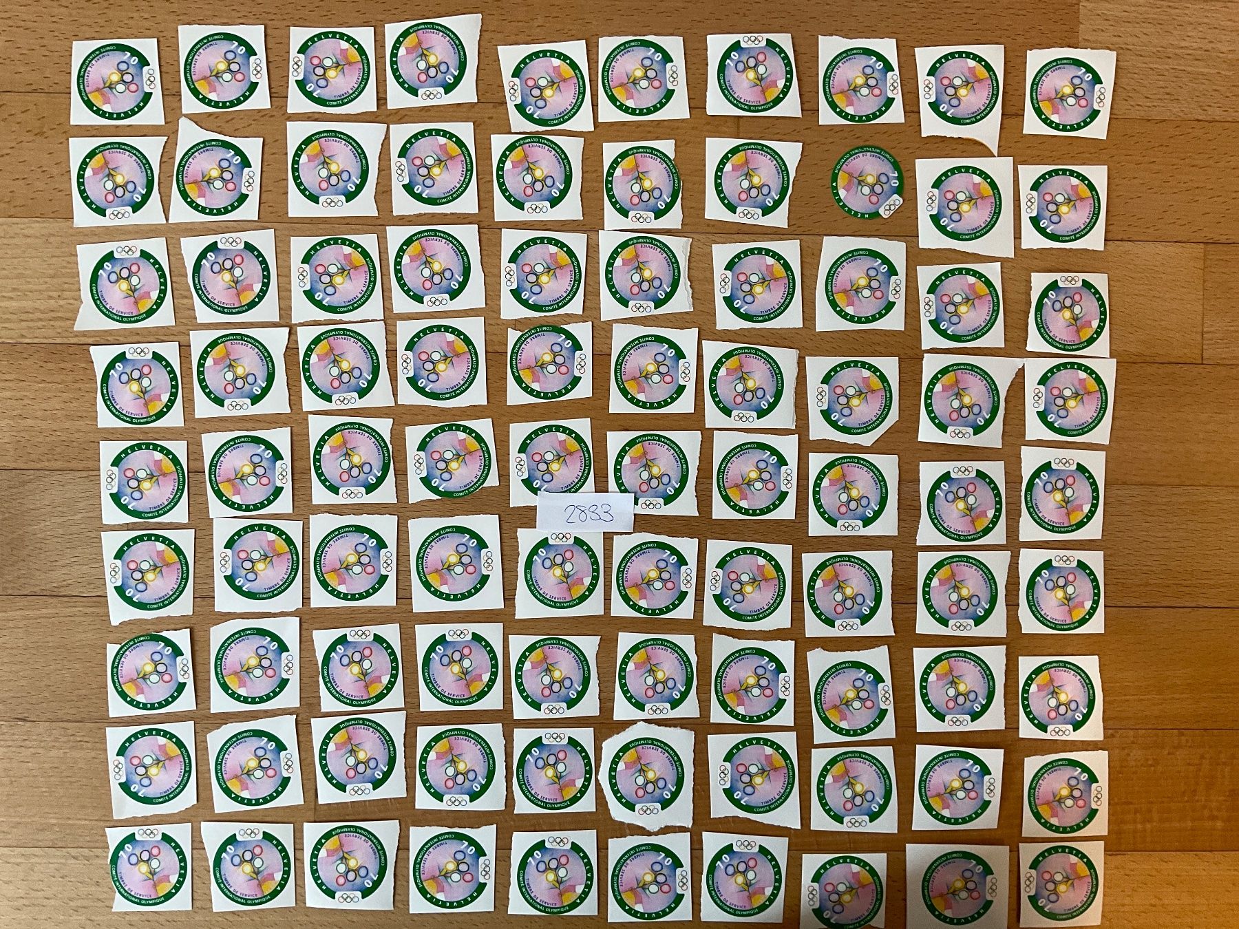 Tutti i francobolli: 63Fr Ämter Frankaturware ungestempelt postfrisch Sammlung – Nuovo (secondo la descrizione) da Wil SG venduto da Chefsugus