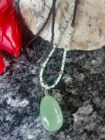 Selfmade Halskette mit Serpentin
