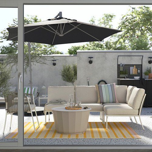 Ikea Ombrelloni: IKEA HISSÖ HäSoschirm 300 anthrazit – Nuovo (secondo la descrizione) da Rothenburg venduto da IKEA_Rothenburg 3