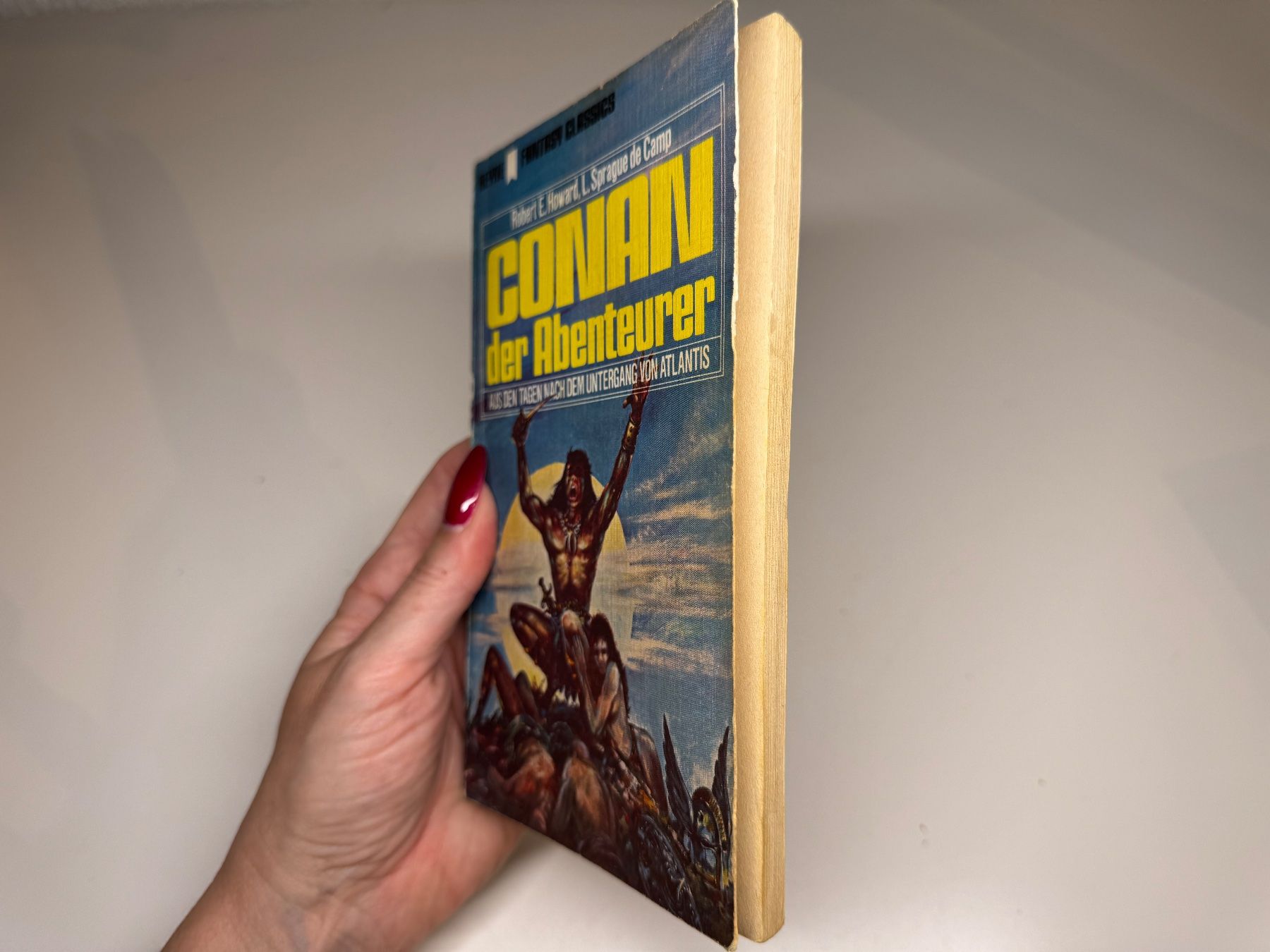 Libri: ROMAN: Robert E. Howard,  Conan der Abenteurer – Usato da Grosswangen venduto da Deutsche_Romane 1