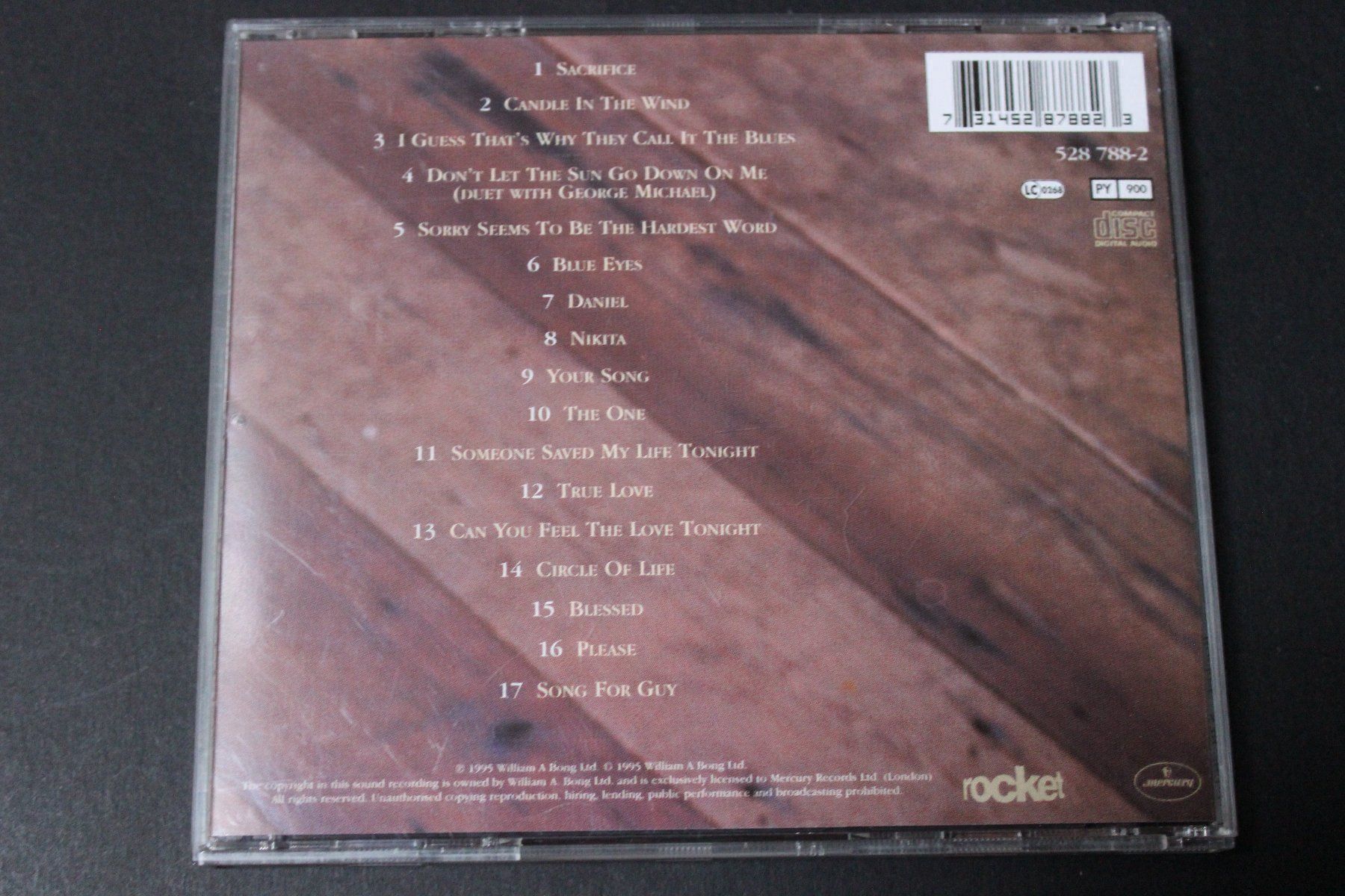 CD: ELTON JOHN - LOVE SONGS CD 1995 – Usato da Tübach venduto da JamesStone 2