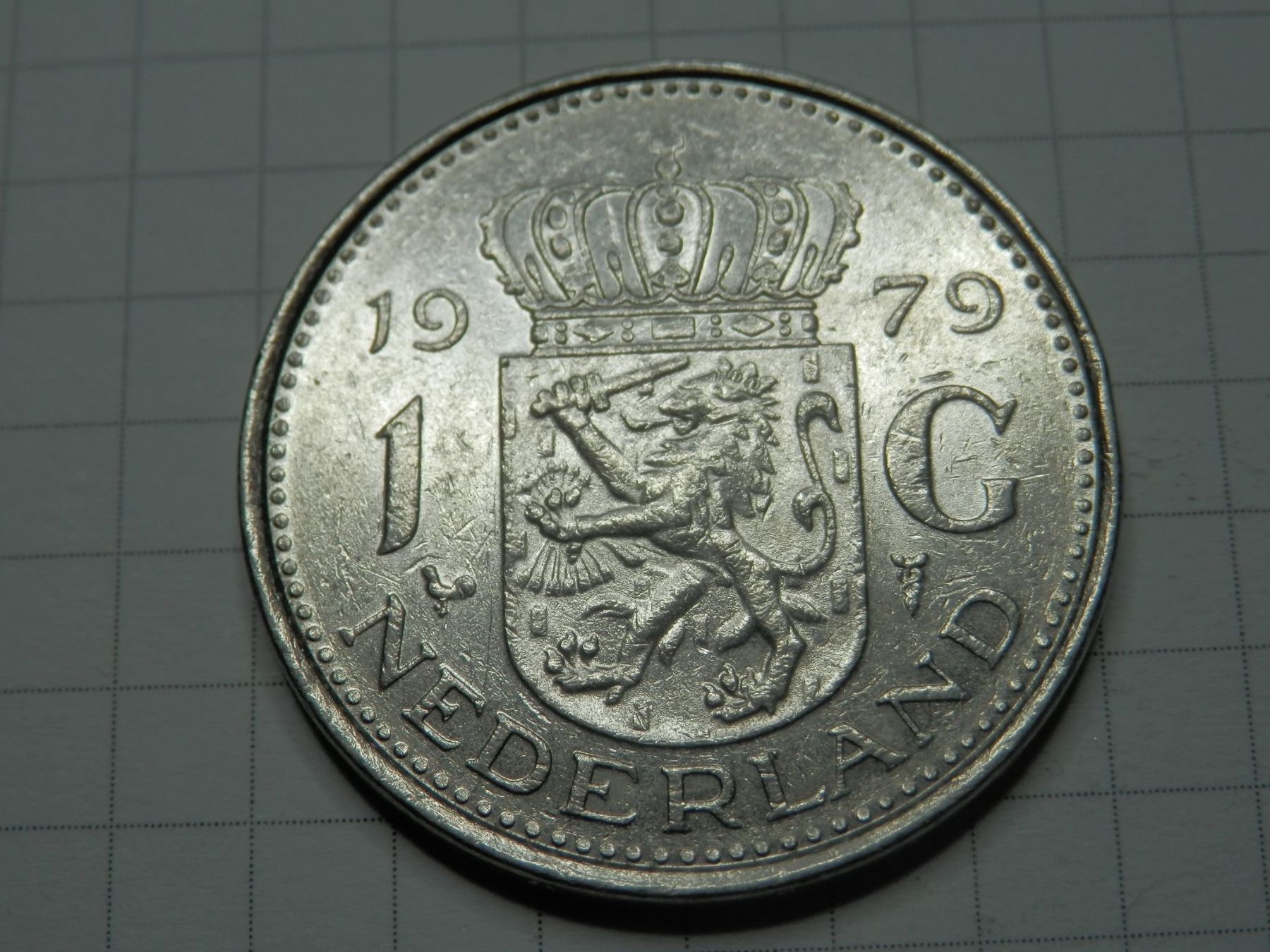Alle Münzen: Niederlande 1 Gulden, 1979 – Gebraucht aus Weiach von weiach81 1